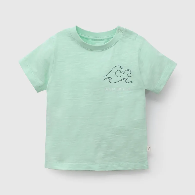 COLLOKY - Polera Bebé niño Verde 58237 Colloky