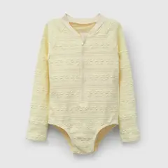 COLLOKY - Enterito playa Bebé niña Amarillo 58155