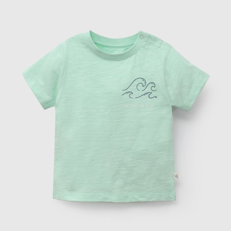 COLLOKY - Polera Bebé niño Verde 58237 Colloky