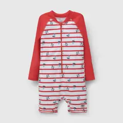 COLLOKY - Enterito Playa UV Botes De Niño Infantil talla 3/6 M a 24m/36 M