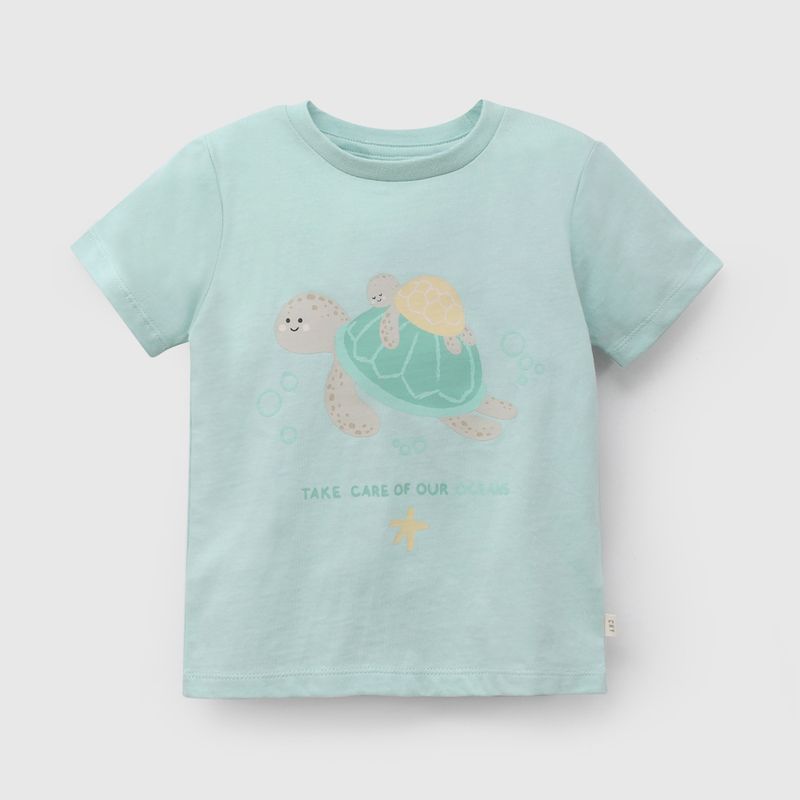 COLLOKY - Polera Bebé niño Verde 58238 Colloky