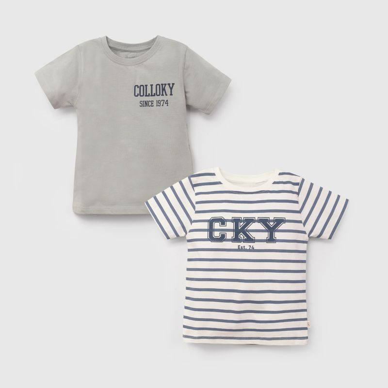 COLLOKY - Polera Bebé niño Multicolor 57860 Colloky