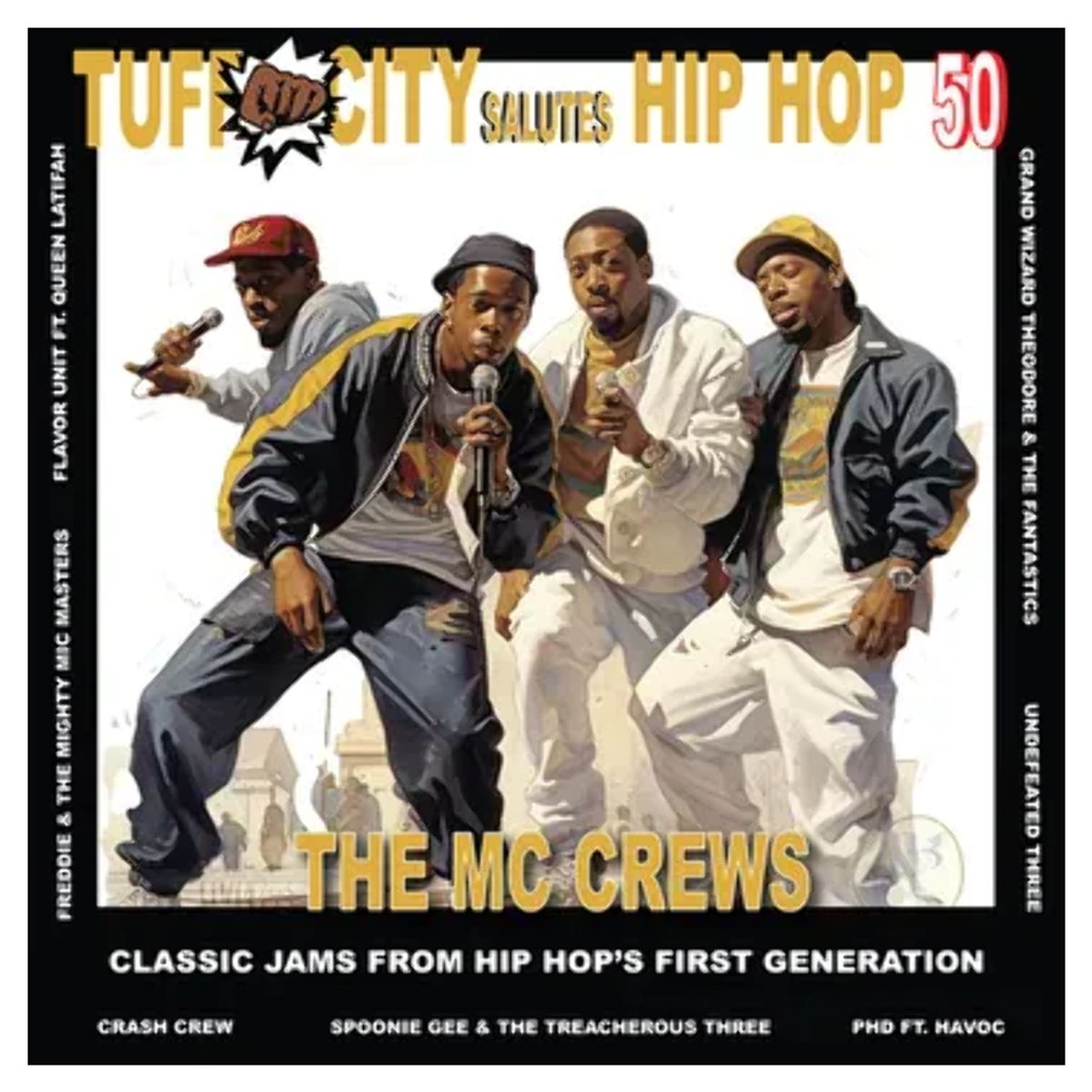 GENERICO - Tuff City Salutes Hip Hop 50 The MC Crews- Vinilo y Single