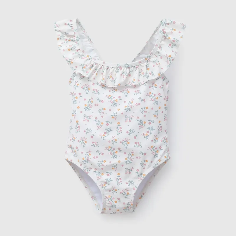COLLOKY - Traje De Baño Bebé niña Beige 58248 Colloky