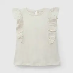 COLLOKY - Polera para Niña Beige