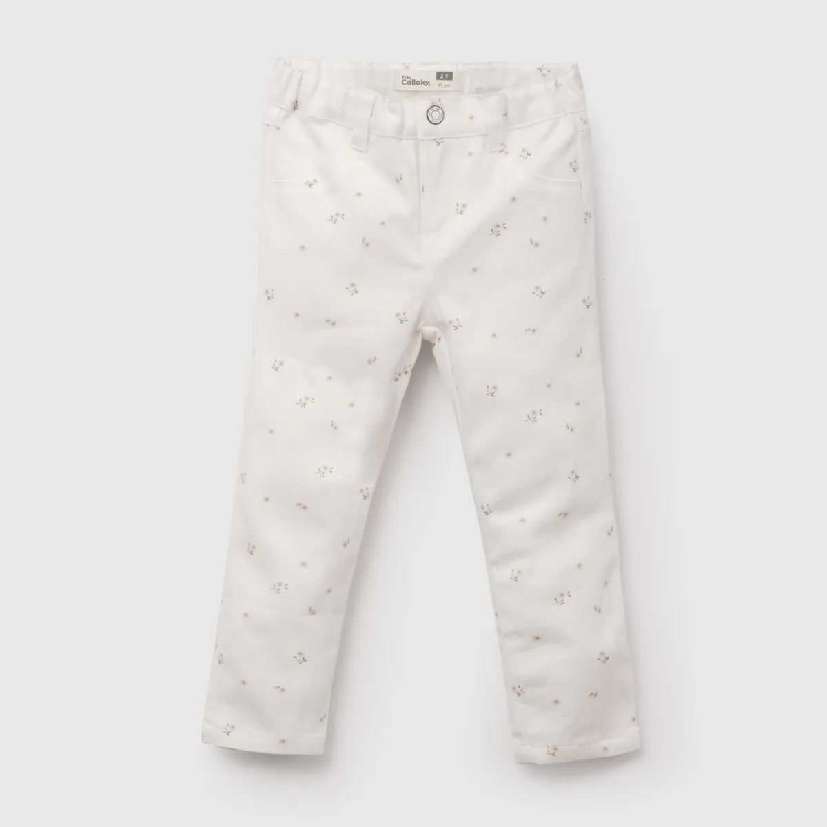 COLLOKY - Pantalón Niña Blanco  57868 Colloky