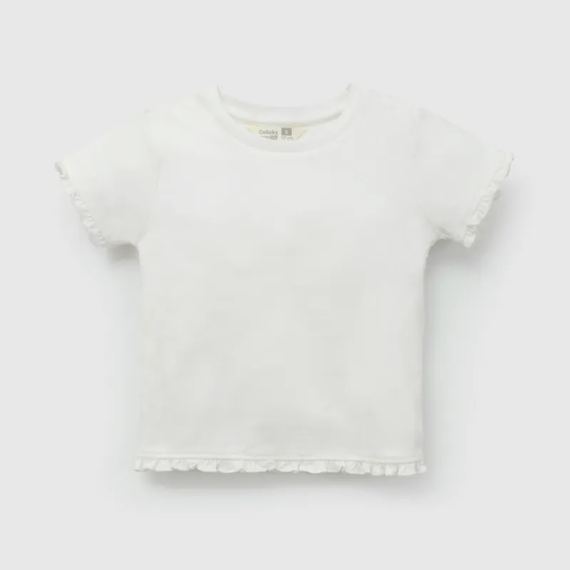 COLLOKY - Polera Niña Blanco  58016 Colloky