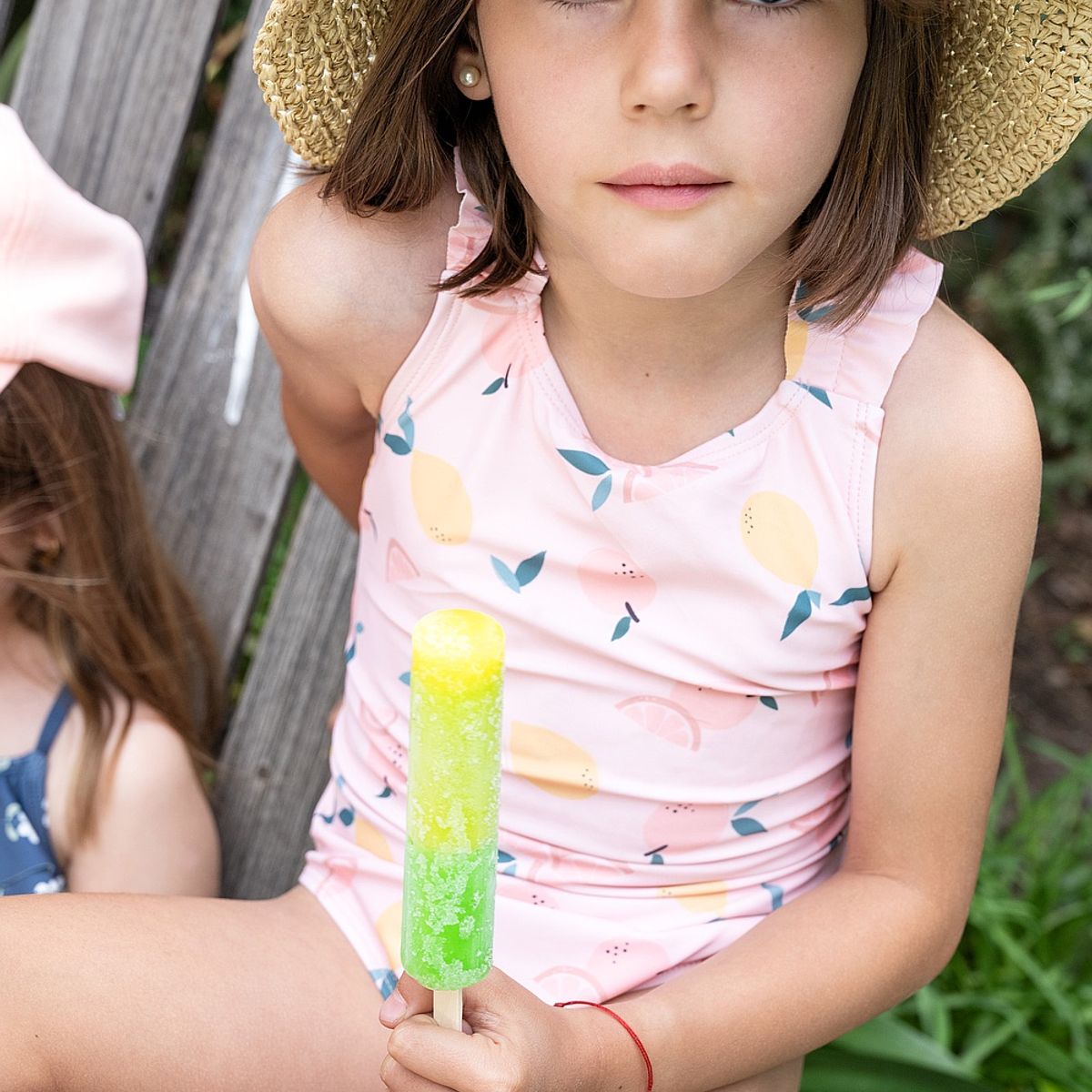 COLLOKY - Traje De Baño Niña Naranjo 58252 Colloky