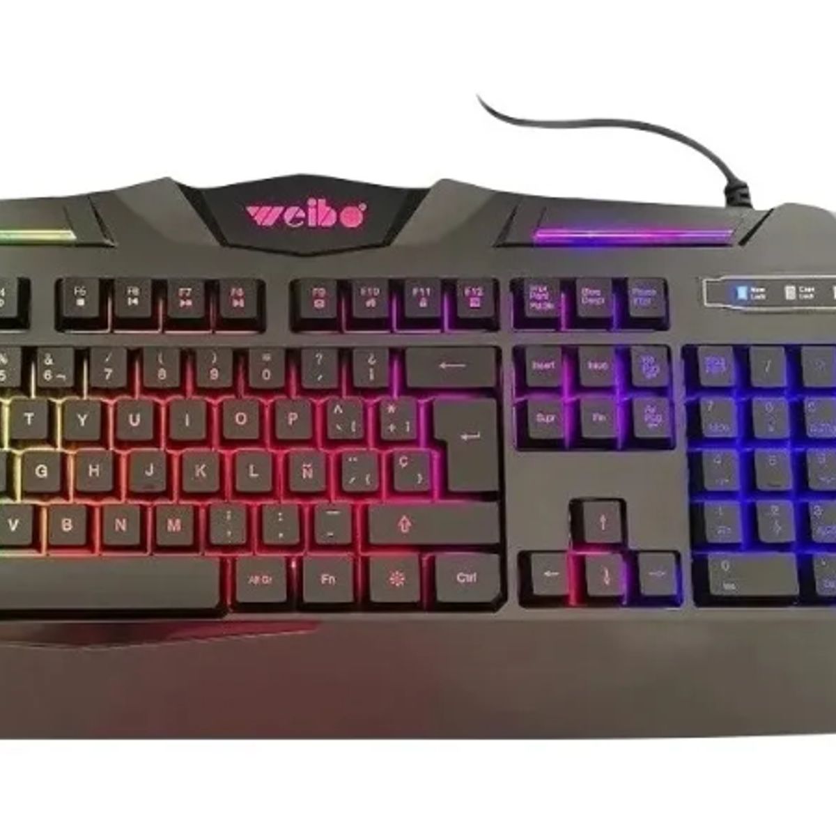 GENERICO - Kit Teclado Mouse Set Gamer Retroiluminado Rgb