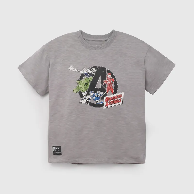 COLLOKY - Polera Niño Gris 57872 Colloky