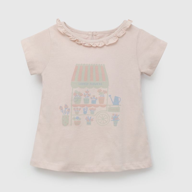 COLLOKY - Polera Bebé niña Rosa 58023 Colloky