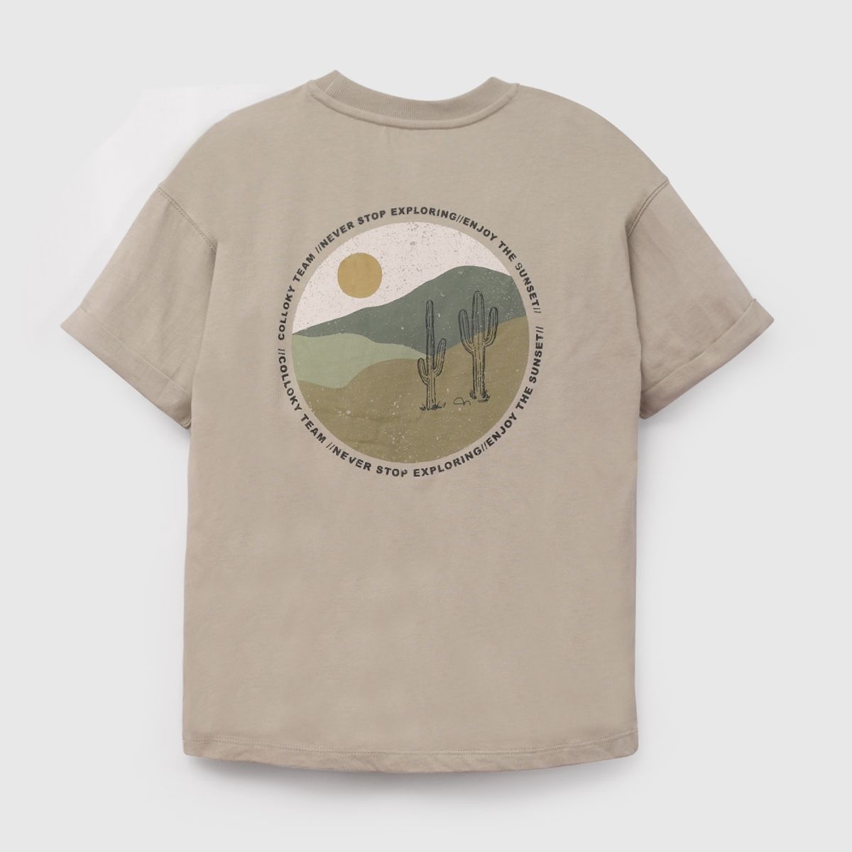 COLLOKY - Polera Niño Verde 57881 Colloky