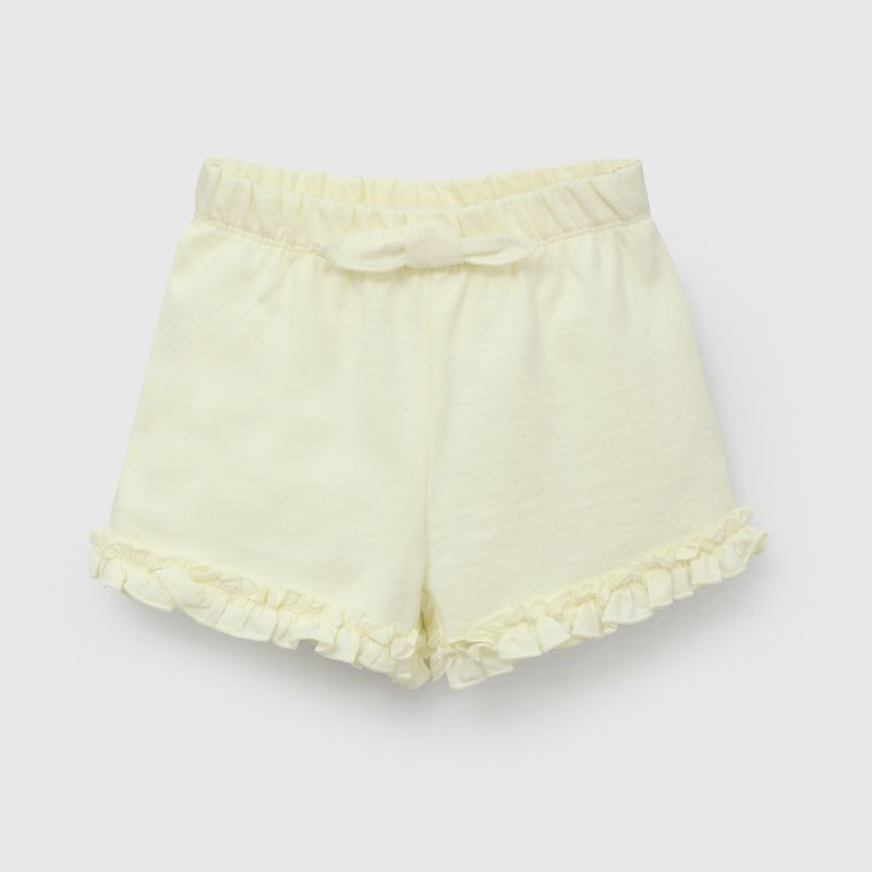 COLLOKY - Short Bebé niña Amarillo 58030 Colloky