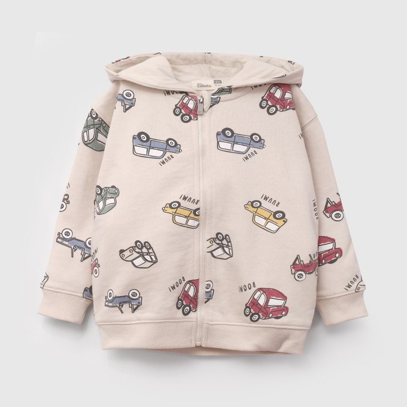 COLLOKY - Polerón Bebé niño Beige 57883 Colloky