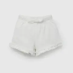 COLLOKY - Short Bebé niña Blanco 58032