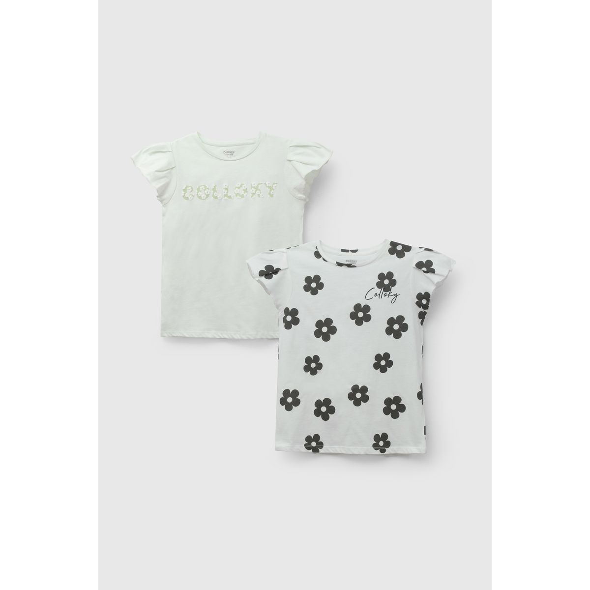 COLLOKY - Polera Niña Verde 5818 Colloky