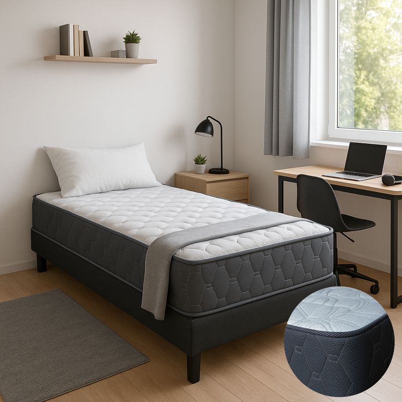 GENERICO - Colchon Urban Sleep Premium 1.0 Resortes Bonnell Espuma De Alta Densidad
