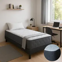 GENERICO - Colchon Urban Sleep Premium 1.0 Plza Resortes Bonell 30 cm Altura Alta Densidad