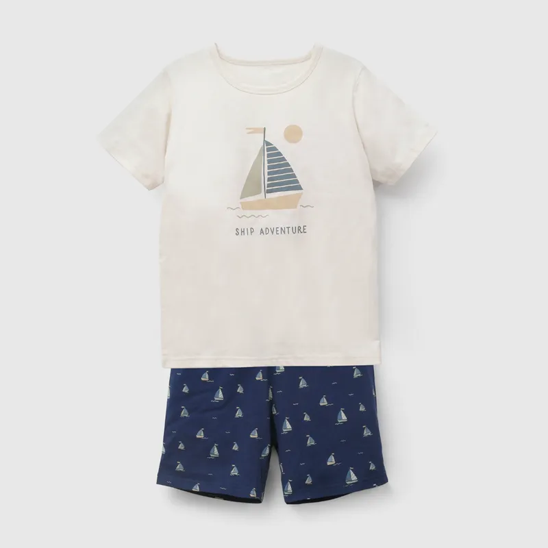 COLLOKY - Pijama Niño Beige 58096 Colloky