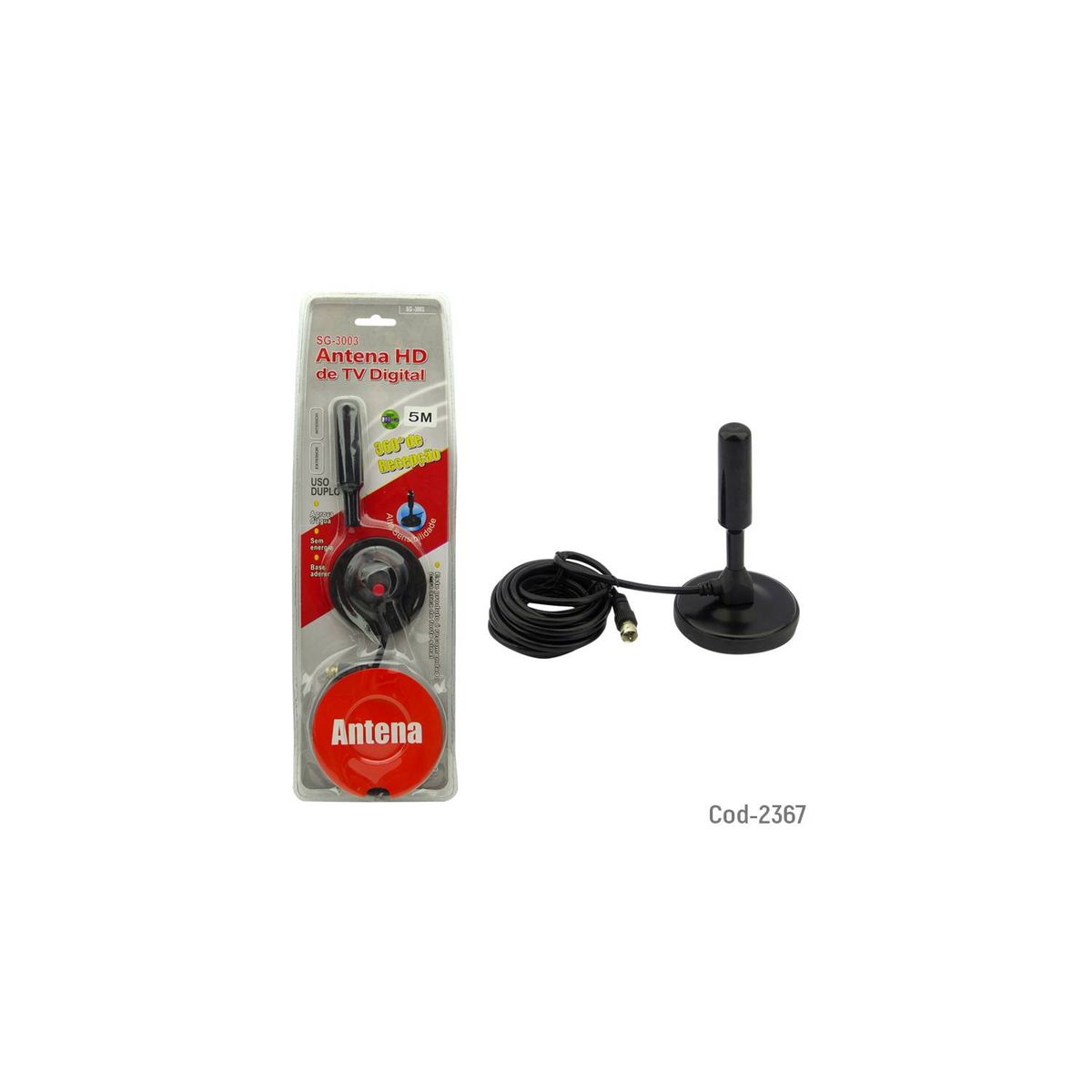 GENERICO - ANTENA HD TV DIGITAL TOP VENTAS