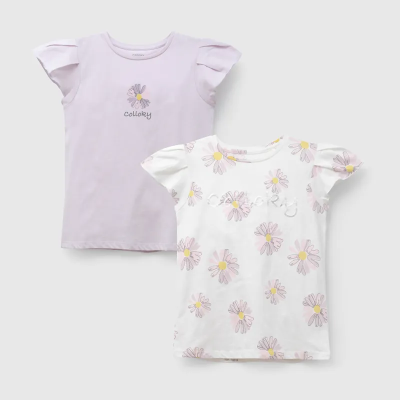 COLLOKY - Polera Niña Morado 58187 Colloky