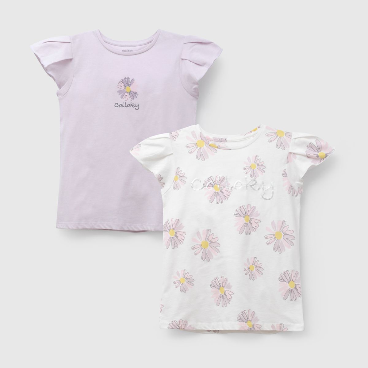 COLLOKY - Polera Niña Morado 58187 Colloky