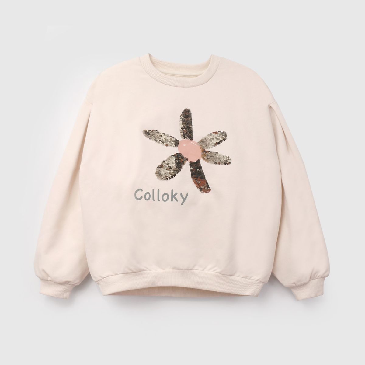 COLLOKY - Polerón Niña Beige 57892 Colloky