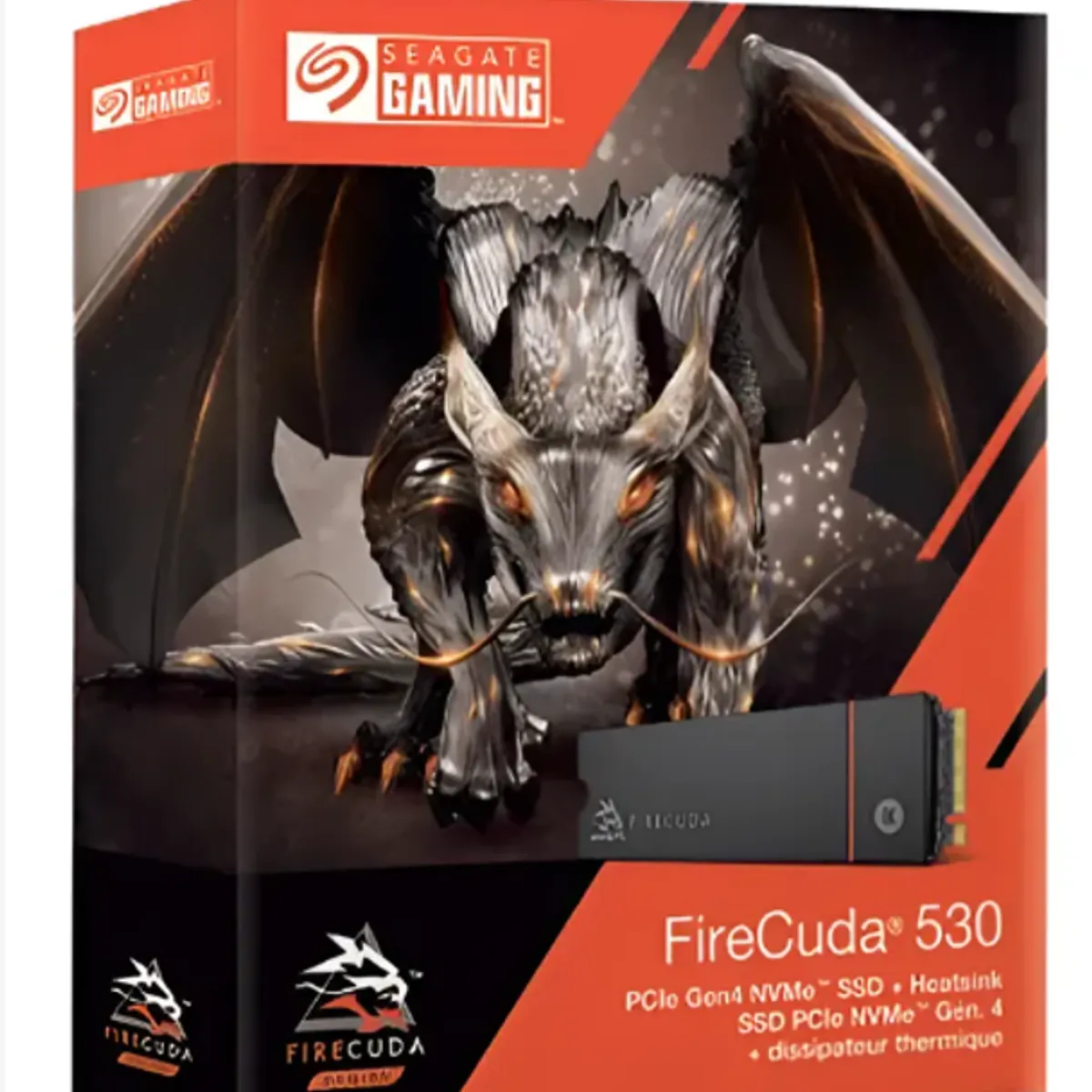 SEAGATE - Disco Ssd M.2 Nvme Pcie 4.0 Seagate Firecuda 530 500gb Nuevo