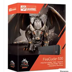 SEAGATE - Disco Ssd M.2 Nvme Pcie 4.0 Firecuda 530 500gb Nuevo