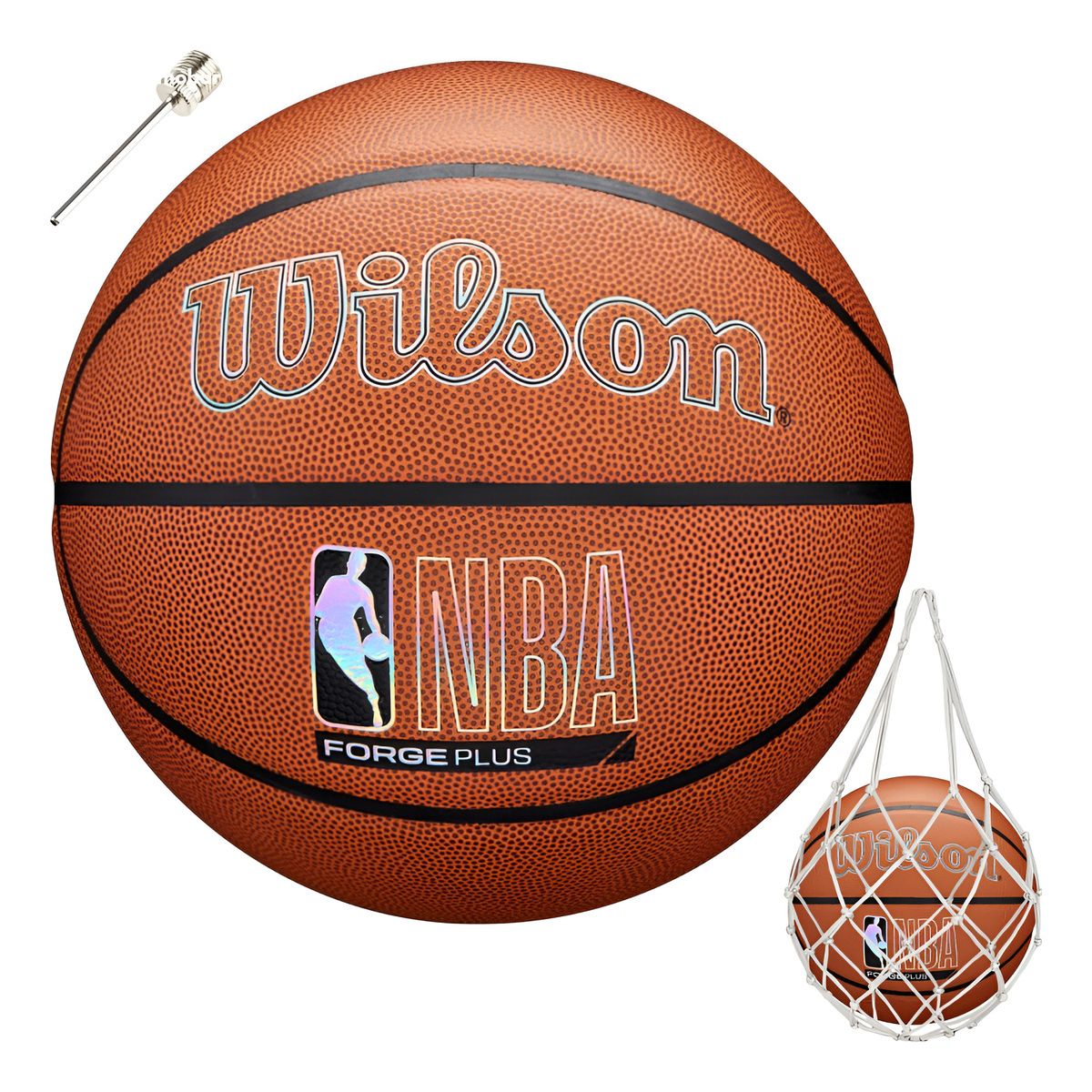 WILSON - Balon Basquetbol Pelota Basketball 7 Wilson Nba Forge Plus