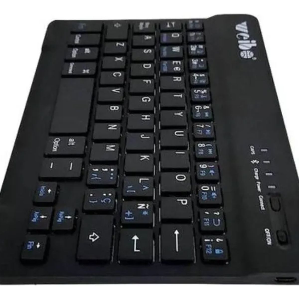 GENERICO - Teclado Mini Slim Inalámbrico Bluetooth Keyboard