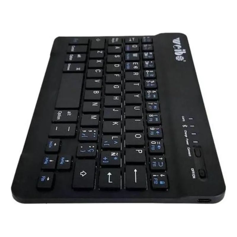 GENERICO - Teclado Mini Slim Inalámbrico Bluetooth Keyboard