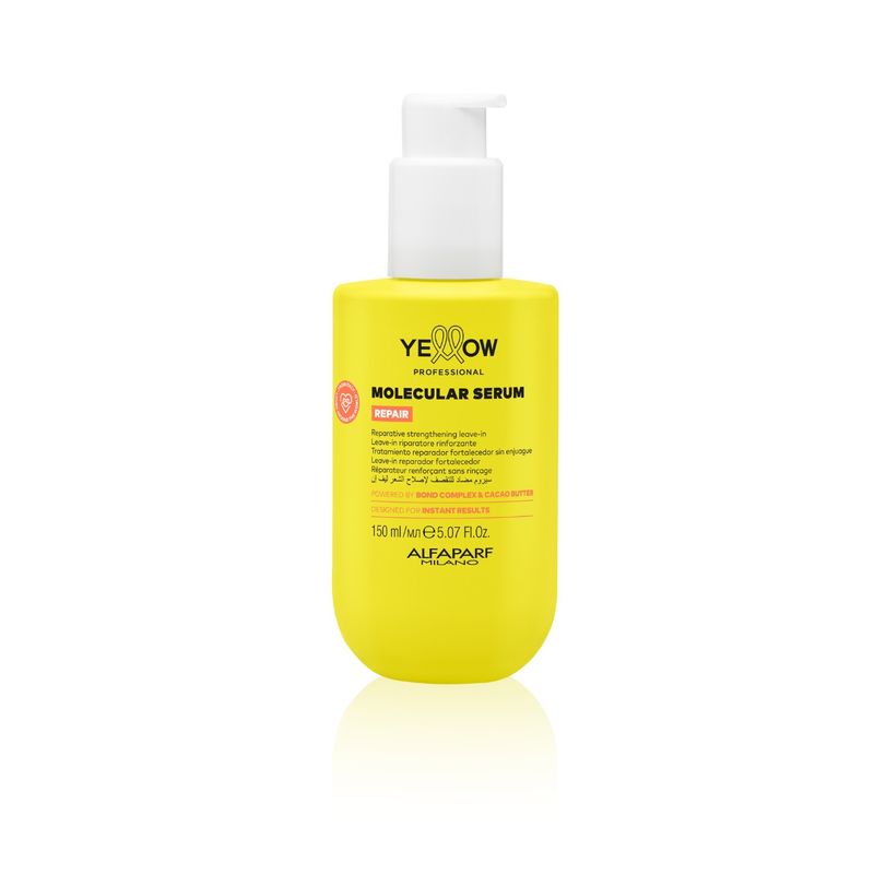 ALFAPARF MILANO - SERUM MOLECULAR REPARACIÓN CACAO YELLOW ALFAPARF 150 ML