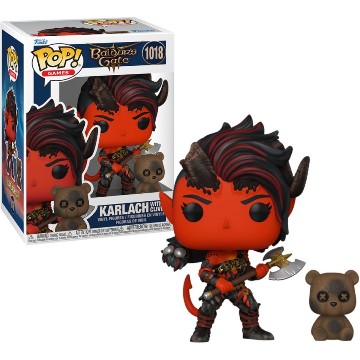 FUNKO - FUNKO 84957 POP POP AND BUDDY BALDURS GATE KARLACH AND CLIVE
