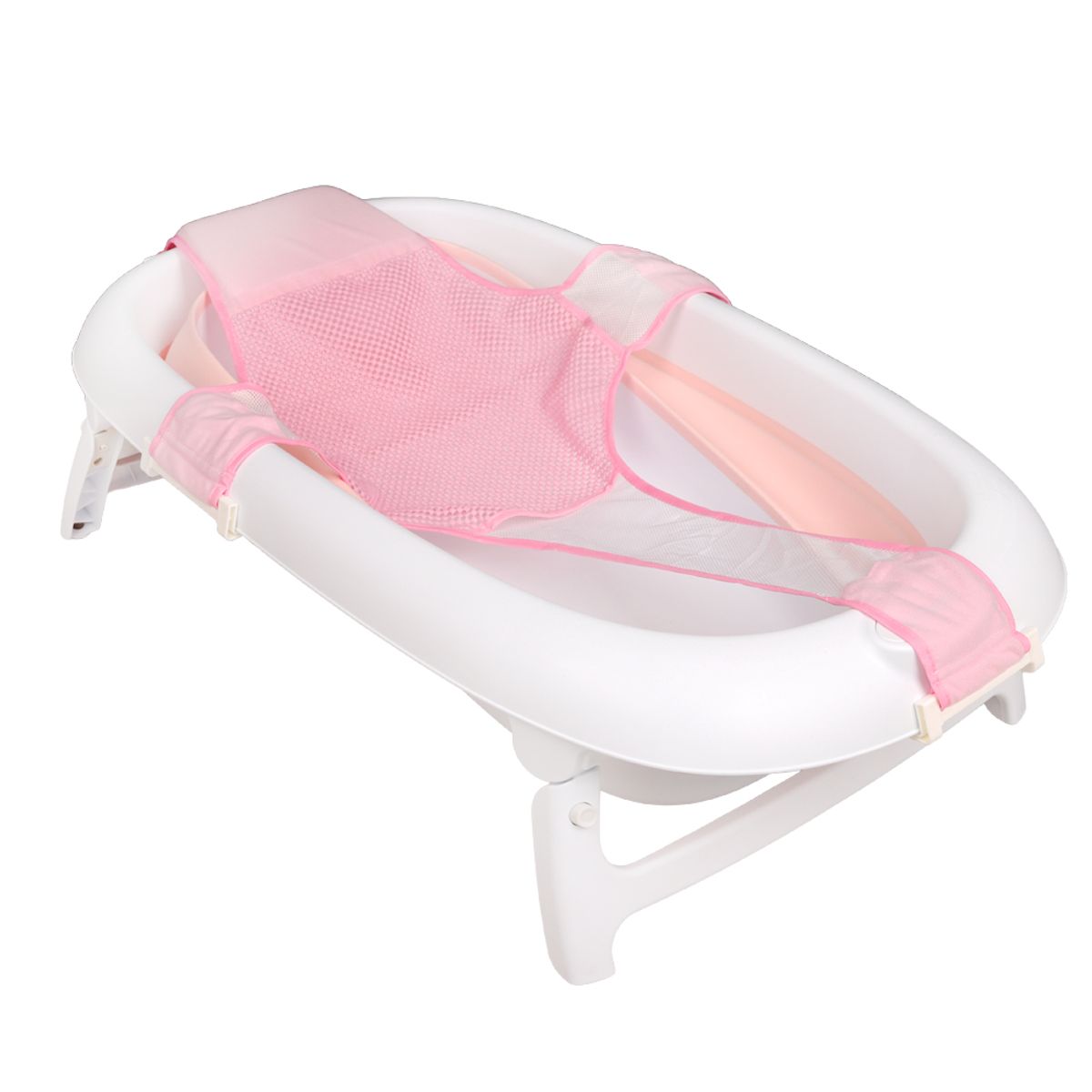 INFANTI - Bañera Con Hamaca Rosada Infanti