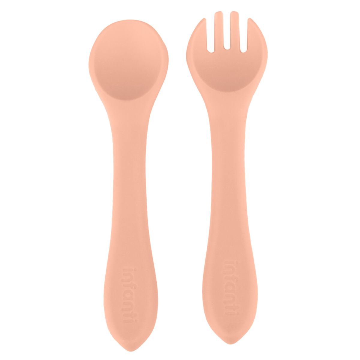 INFANTI - Set Cuchara Y Tenedor Terracota Infanti