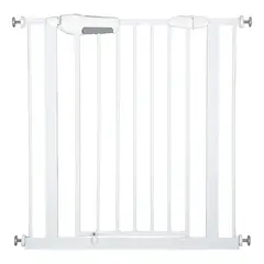 GENERICO - Reja seguridad escalera puerta bebe mascotas 75-85cm