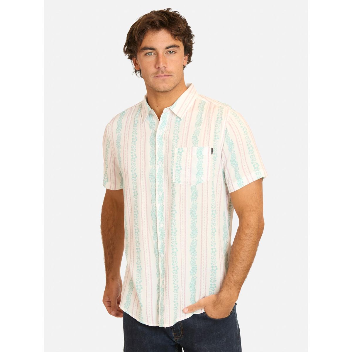MAUI AND SONS - Camisa MC Akira Multicolor Hombre Maui And Sons