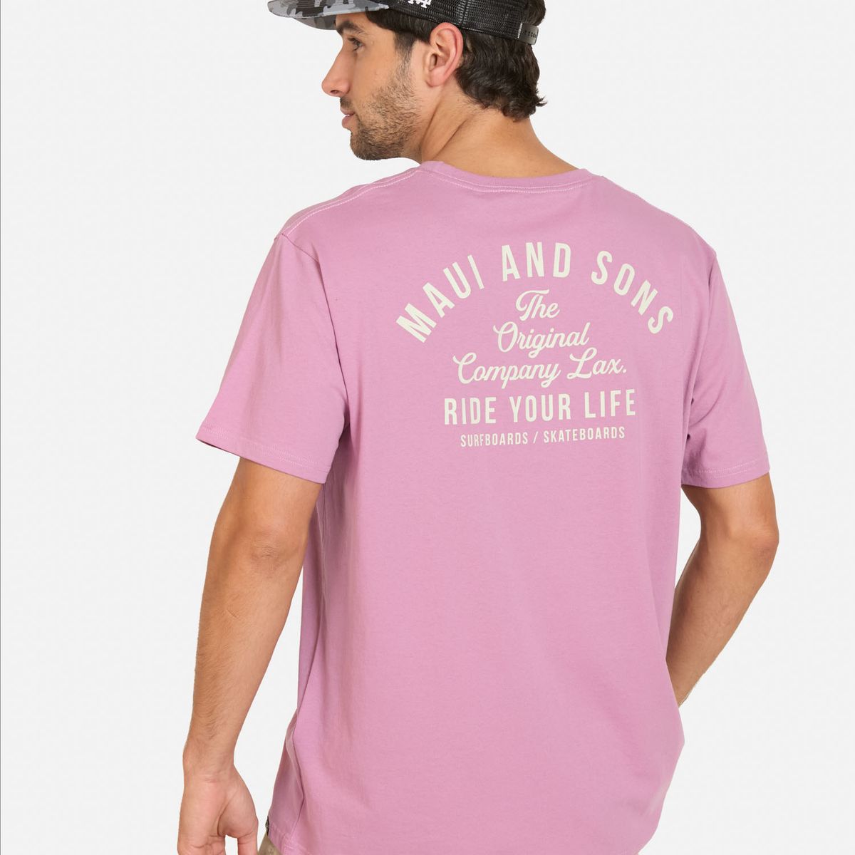 MAUI AND SONS - Pack Polera Jockey Tropika Burdeo Hombre Maui And Sons