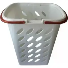 GENERICO - Cesta ropa plástico resistente con tapa