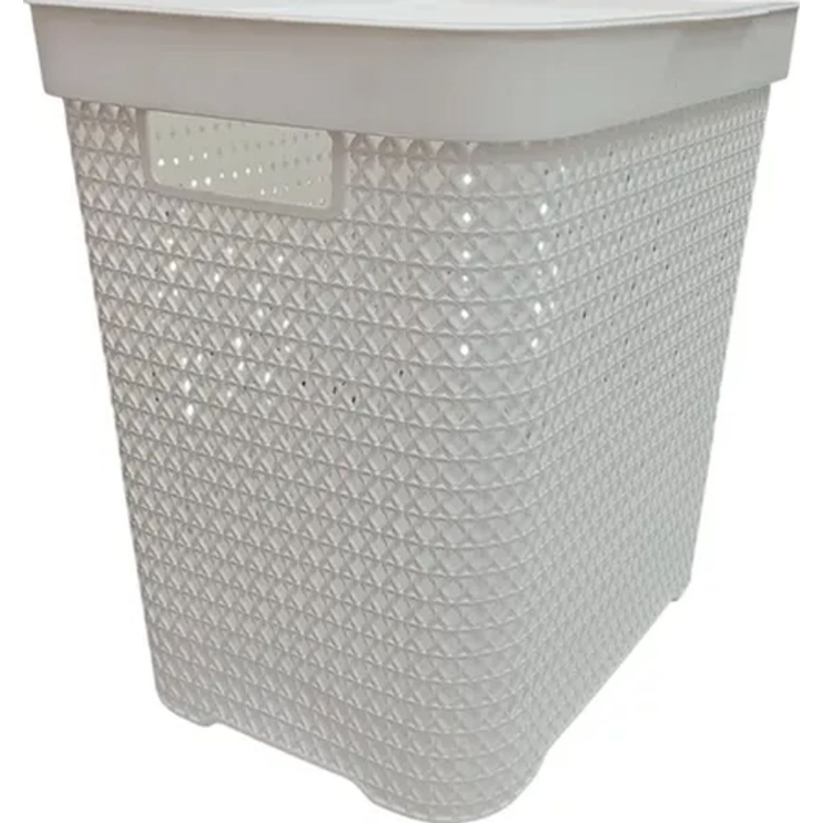 GENERICO - Canasto ropa organizador con tapa rectangular
