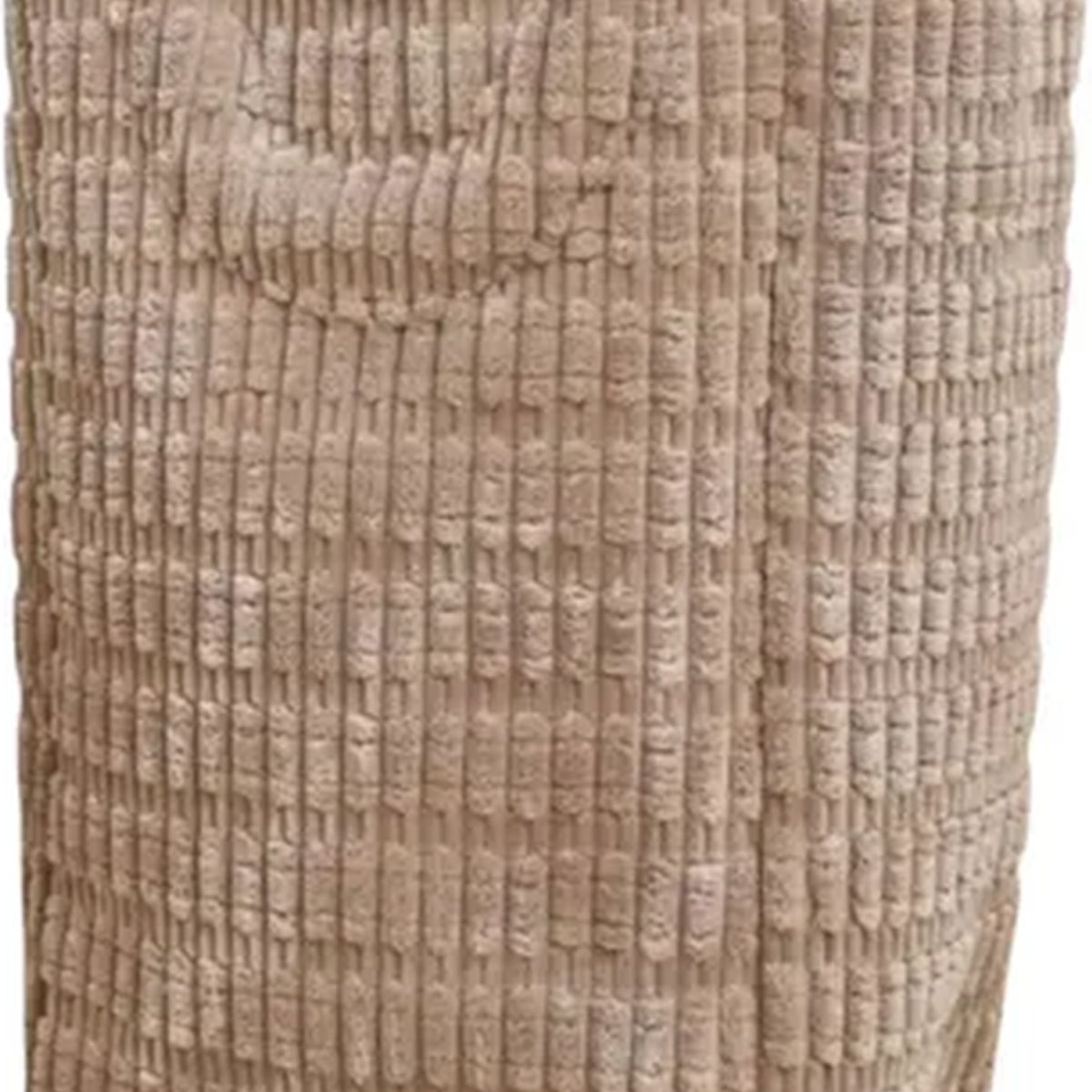 GENERICO - Canasto ropa sucia organizador tela café