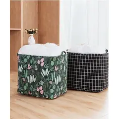 GENERICO - Cesto ropa sucia caja tela plegable diseños