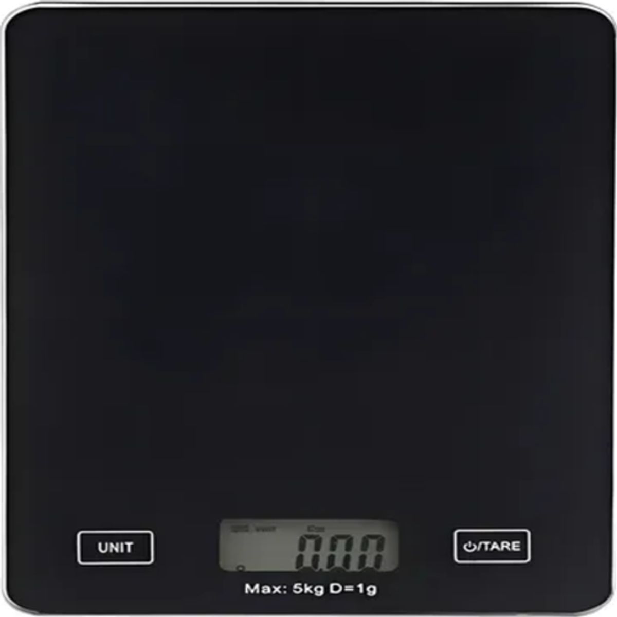 GENERICO - Gramera digital cocina 5kg precisión 001g color negro