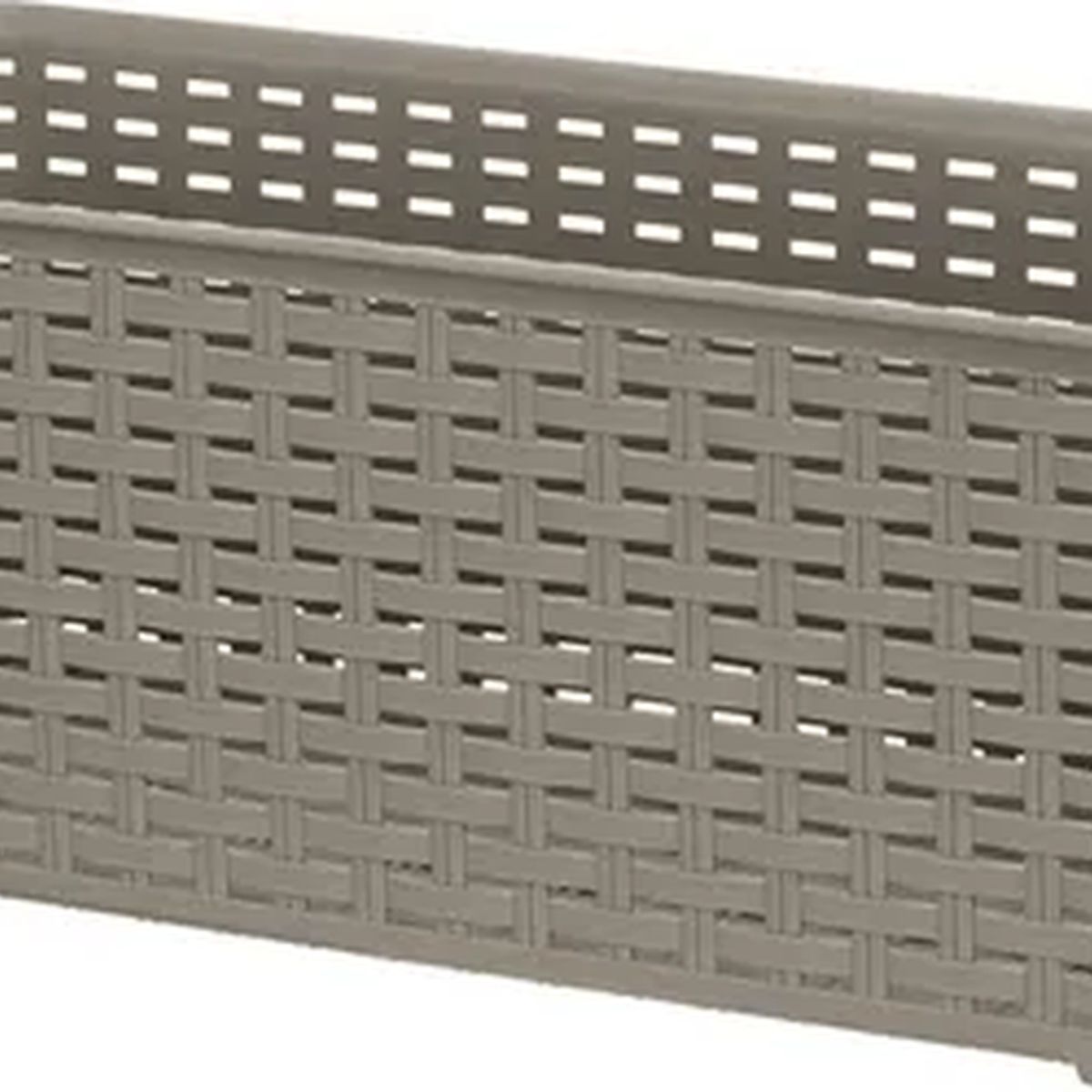 GENERICO - Canastilla organizadora rattan 55l