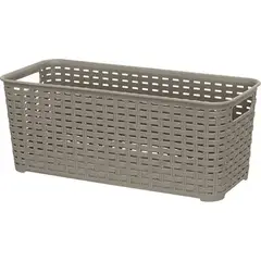 GENERICO - Canastilla organizadora rattan 55l