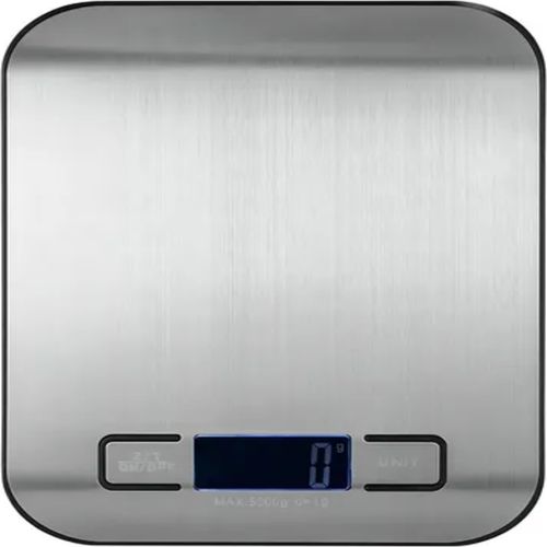 GENERICO Báscula cocina digital 5kg color plateado