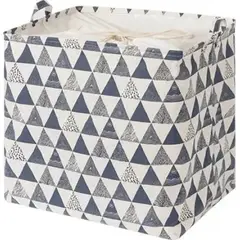 GENERICO - Pack 2 cestos ropa sucia tela plegable