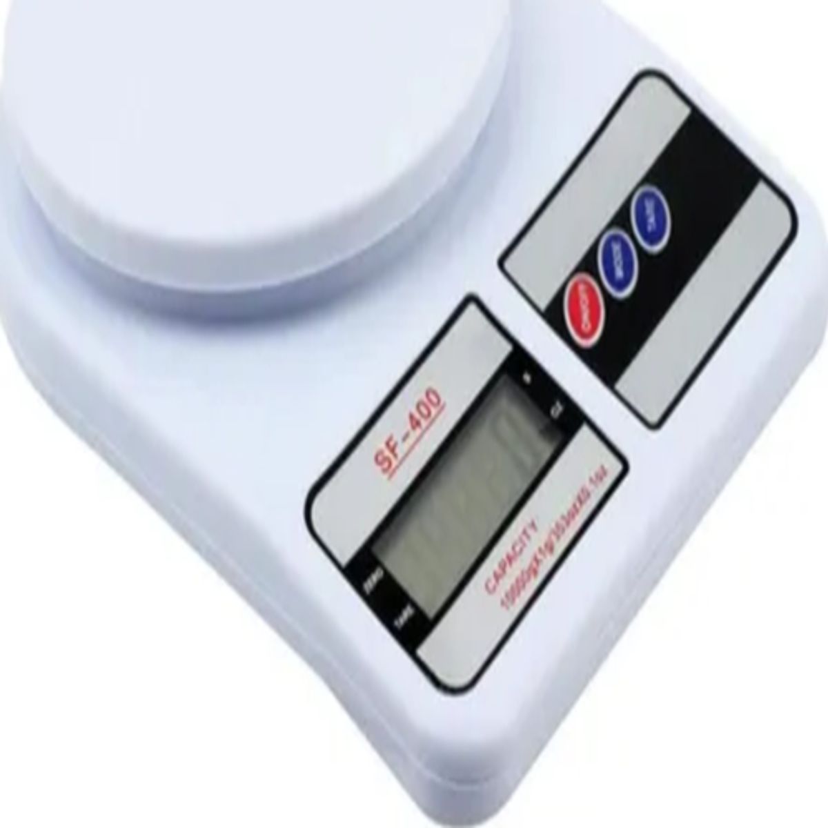 GENERICO - Balanza cocina digital 10kg color blanco