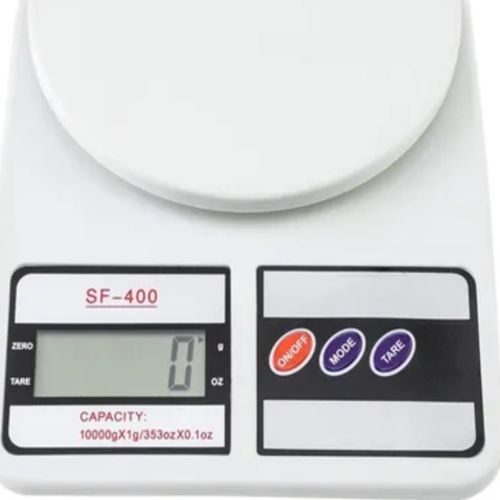GENERICO Balanza cocina digital SF-400 color blanco